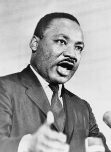 Martin Luther King, Jr. preaching MLK